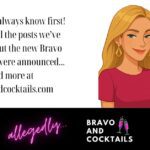 cartoon of two women with headline Cocktailers always know first here are all the posts we've shared about the new bravo shows that were announced