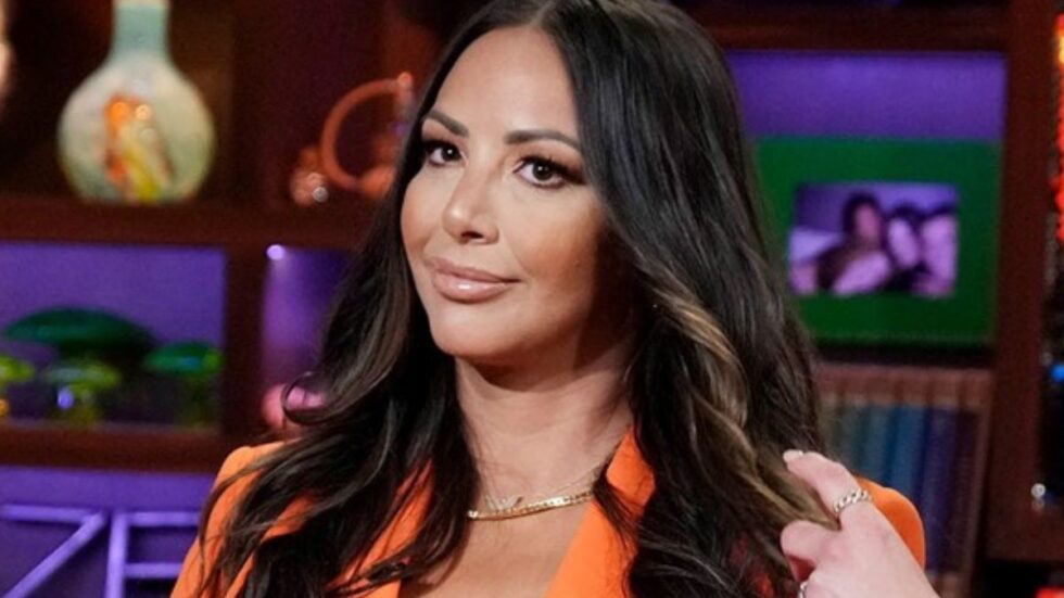 The Valley star Kristen Doute smiles during an appearance on WWHL