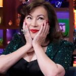 Jennifer Tilly pictured during an appearance on WWHL