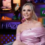 RHOC star Tamra Judge pictured filming WWHL