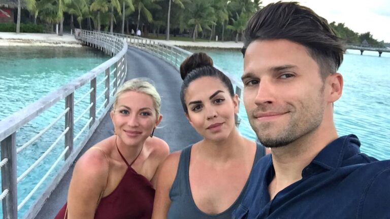 Vanderpump Rules co-stars Stassi Schroeder, Katie Maloney, and Tom Schwartz