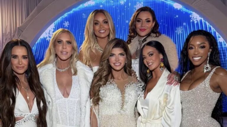 The core cast of "Real Housewives Ultimate Girls Trip"