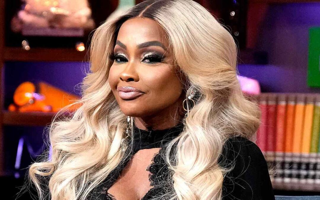 Phaedra Parks smiles while promoting RHOA on WWHL