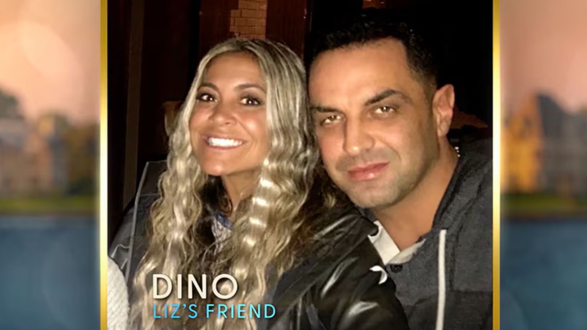 RHORI star Liz McGraw and her friend Dino