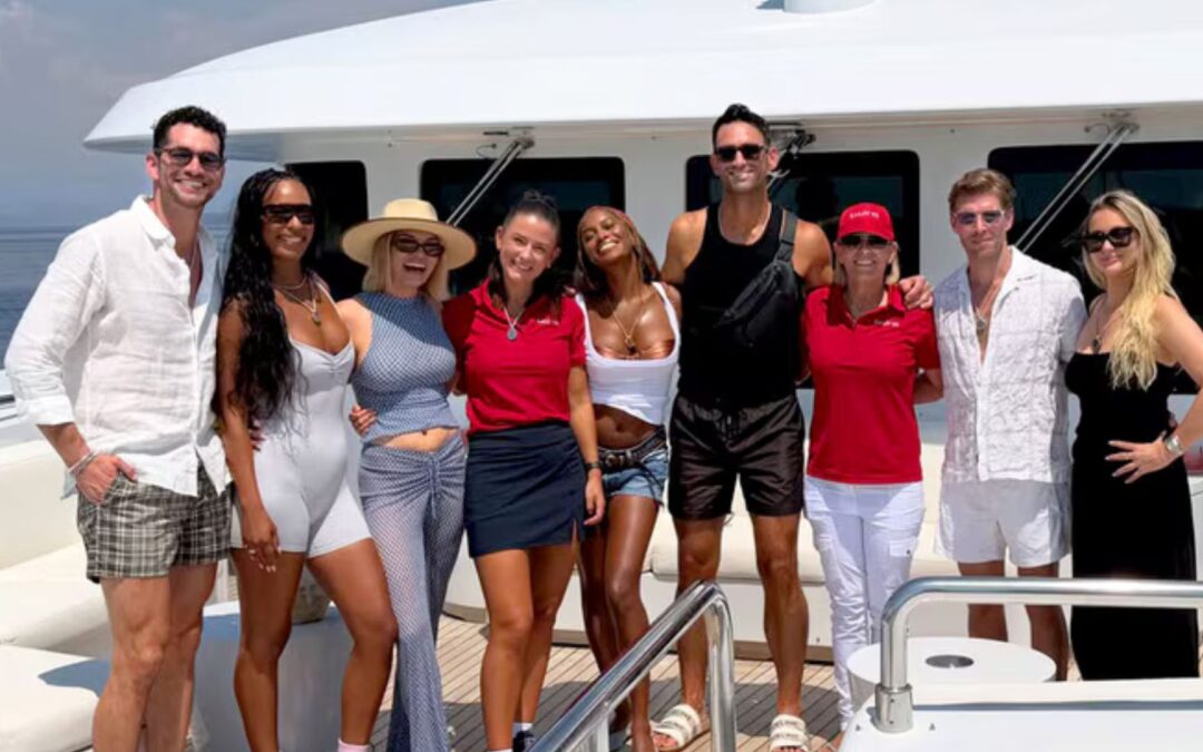‘Summer House’ Stars Take Over ‘Below Deck Med’ Yacht as Aesha Scott Spills on Charter